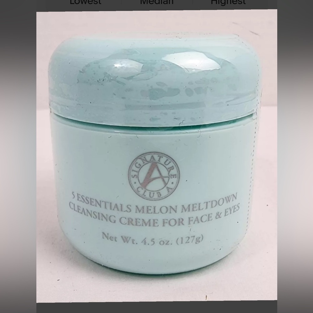 🌐SIGNATURE CLUB A🌐 5 ESSENTIALS FACE & EYES MELON MELTDOWN CLEANSING CREAM